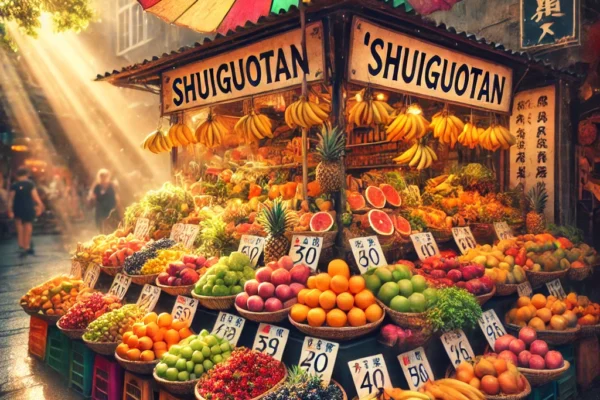 shuiguotan fruit stand